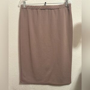 Moa knee-length a line, pencil skirt fitted style Size large